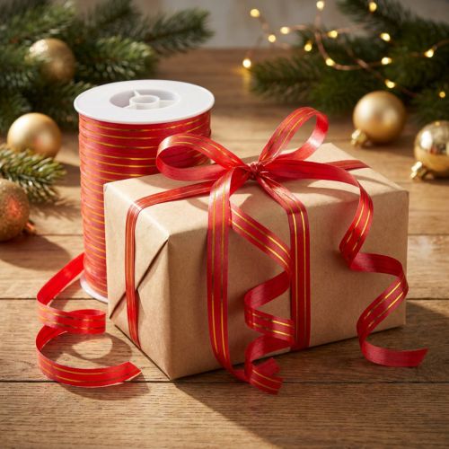Article Ruban cadeau pour emballage de cadeaux pour occasions spéciales, 250 mètres