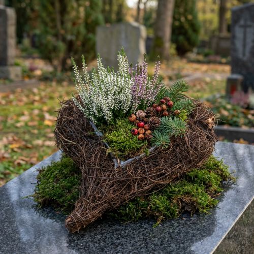 Coeur de vigne à planter nature 30cm x 25cm | Floristik24.be