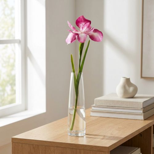Iris artificiell Rose 78cm | Floristik24.be
