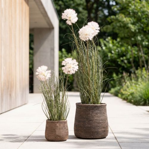 Fleurs artificielles boule