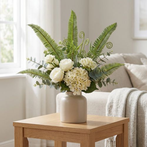 Plante Artificielle Fougère Artificielle Verte 55cm | Floristik24.be