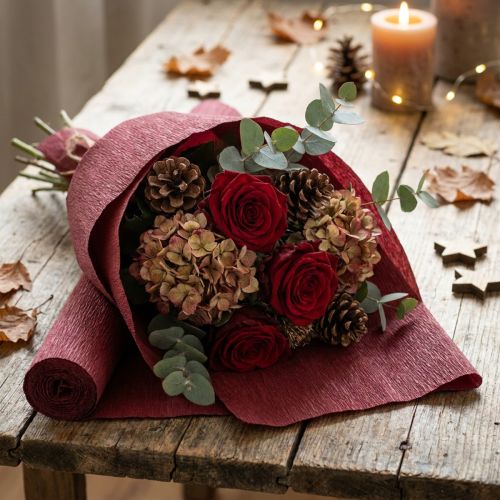 Papier crêpe fleuriste