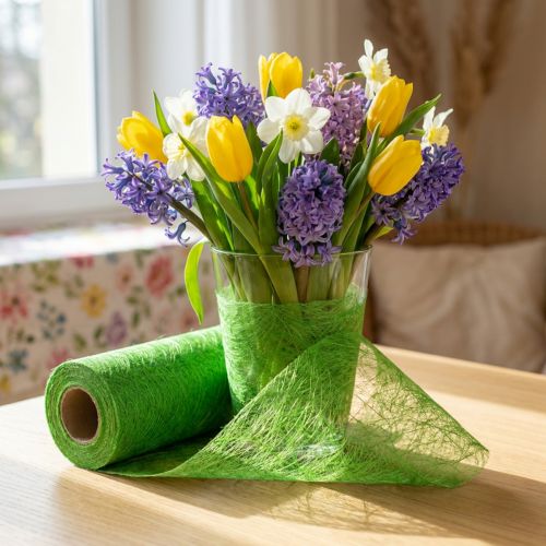 Polaire 8cm 25m Vert | Floristik24.be