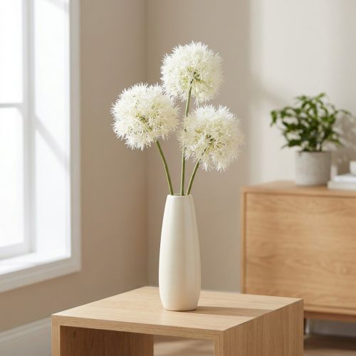 Allium artificiel, design délicat pour l'intérieur, 68 cm | Floristik24.be