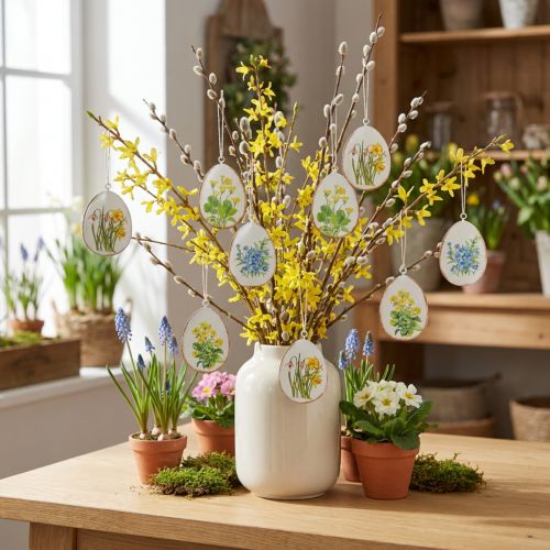 Œufs de Pâques décorés de