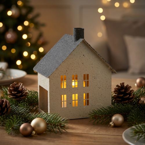 Lanterne décorative en métal pour maison, 16 cm | Floristik24.be