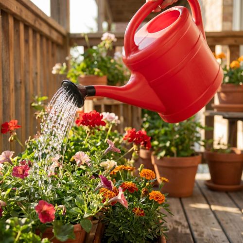 Arrosoir rouge 5 l