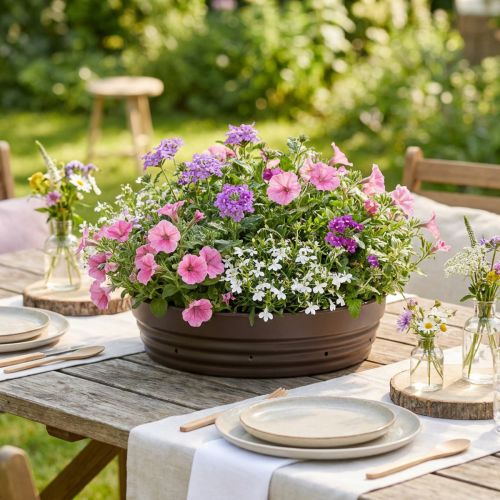 Article Anneau de plante « Rondino » 55cm marron 1 pièce