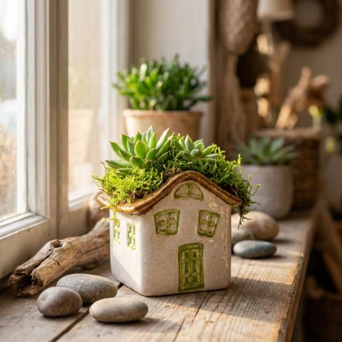 Pot en céramique Maison style