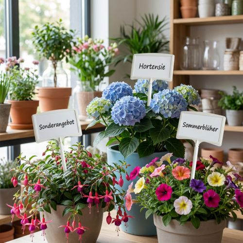 Article Étiquettes de remplacement pour plantes, 53 cm, biseautées, lot de 10