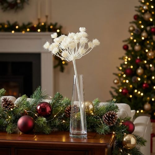 Aneth blanc enneigé 117cm | Floristik24.be