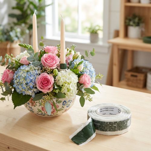 Article Green Fix Fleuristerie Pâte à Modeler Verte 15mm 1m