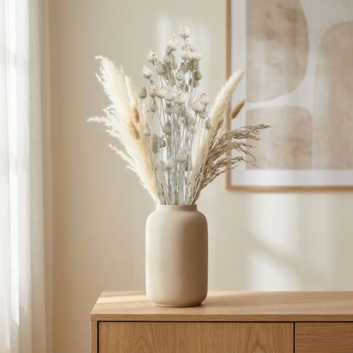 Article Fleurs Séchées Blanc Chardon Séché Fraise Chardon Coloré 100g