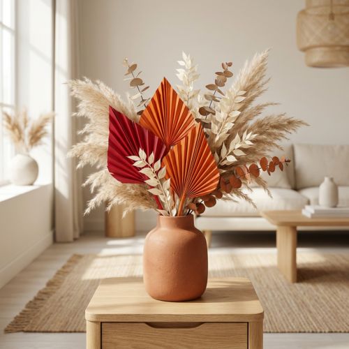 Mini-série Palmspear. Rouge/Orange, 100 pièces | Floristik24.be