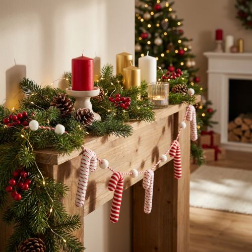 guirlande décorative de Noël