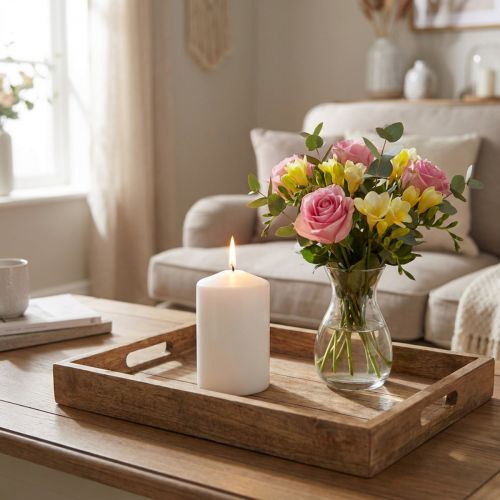 Bougie pilier 80/80 blanche 6 pcs | Floristik24.be