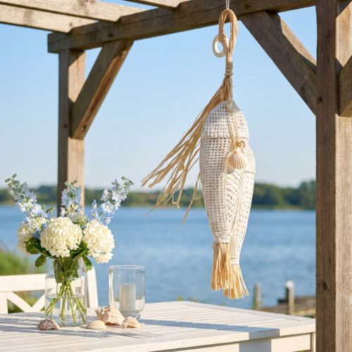 Poisson à accrocher, maritime, cintres de décoration avec poisson, décorations de fête tropicales | Floristik24.be