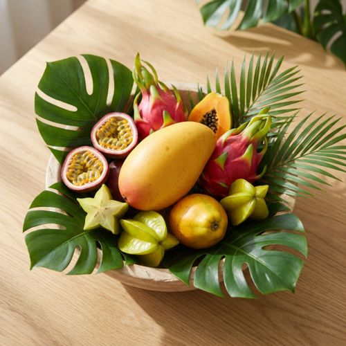 Mangue artificielle, fruit décoratif exotique pour la maison | Floristik24.be