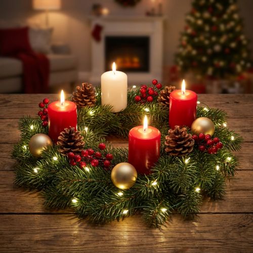 Guirlande lumineuse micro LED lumières de Noël minuterie 180cm | Floristik24.be