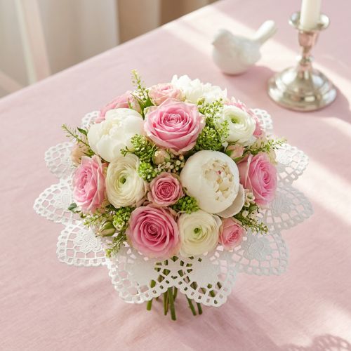 Poignets Biedermeier 12cm 25 pièces | Floristik24.be