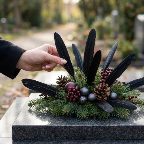 Article Plumes noires Plumes d'oie décoratives noires 11-14 cm 180 pcs