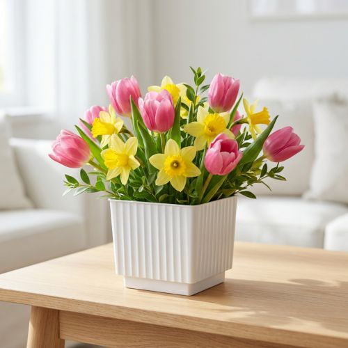 Cubes pour mousse florale 6,5cm blanc 20 pcs | Floristik24.be