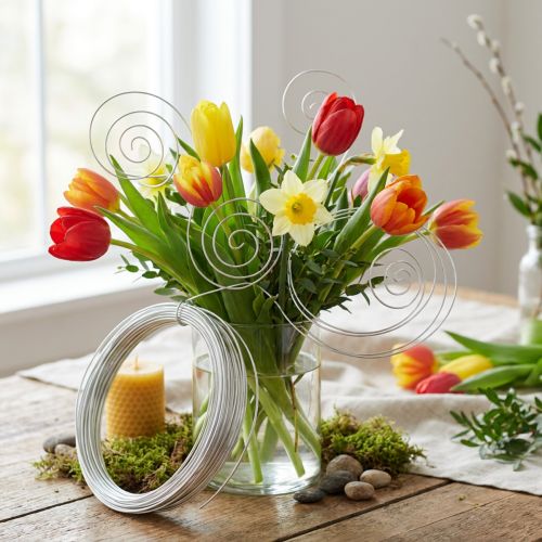 Fil décoratif de haute qualité pour la décoration et le bricolage | Floristik24.be