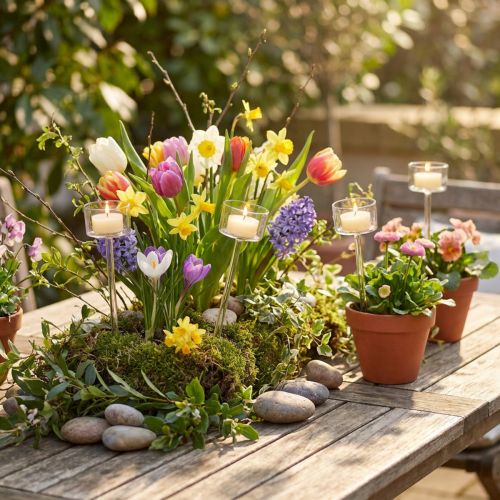 Photophore en verre H20cm 8 pcs | Floristik24.be