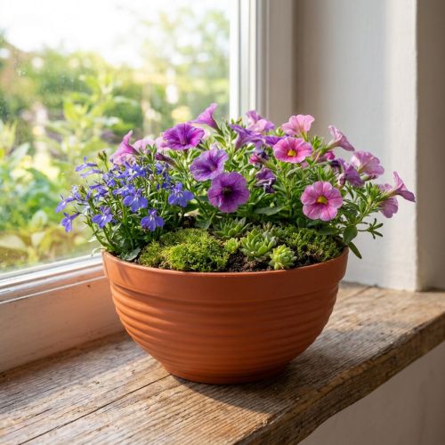 Article Bol R en plastique terre cuite Ø13cm, 10 pièces