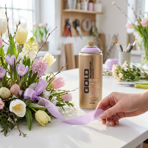 Peinture en aérosol rose peinture en aérosol acrylique Montana Gold Crocus 400ml | Floristik24.be