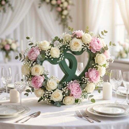 Duo de mousse florale humide coeur 37cm avec ventouse 2 pièces | Floristik24.be