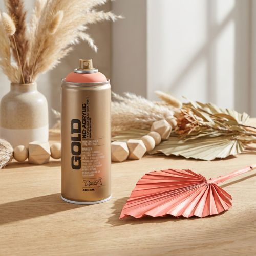Spray laque vernis saumon spray vernis acrylique Montana Gold vernis 400ml | Floristik24.be