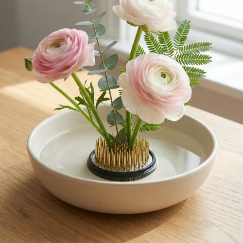 Pique-fleurs Kenzan pour ikebana Laiton Rond Ø 40mm | Floristik24.be