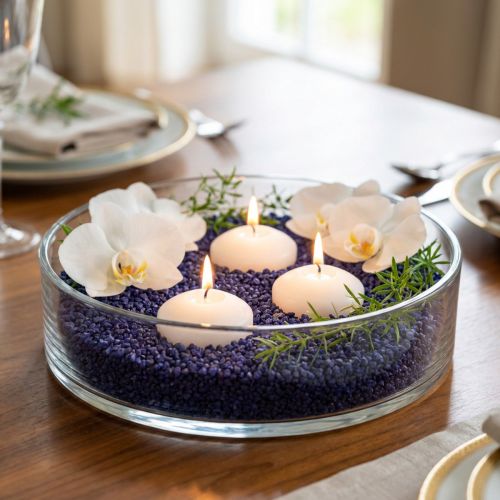 Granulés décoratifs pierres décoratives violettes 2mm - 3mm 2kg | Floristik24.be