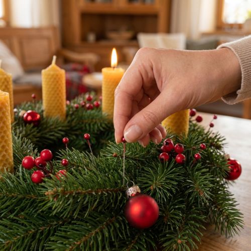 Article Épingles décoratives à tête de perle rouge pour fleuristes, Ø 4 mm, 40 mm, 150 pièces