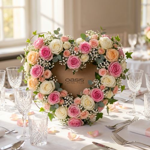 Article OASIS® Biolit® coeur petit 25cm 4 pcs