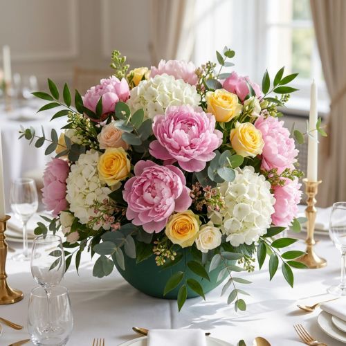 Boule en mousse florale grande verte Ø25cm | Floristik24.be