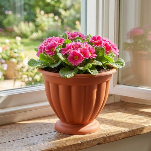 Article Pot avec pied Ø19cm H15cm
