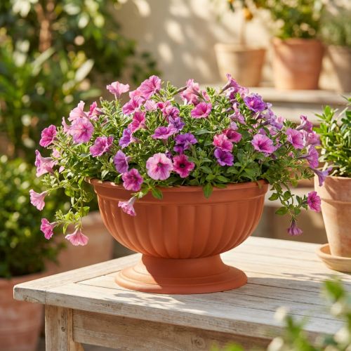 Article Bol avec base en terre cuite Ø26cm
