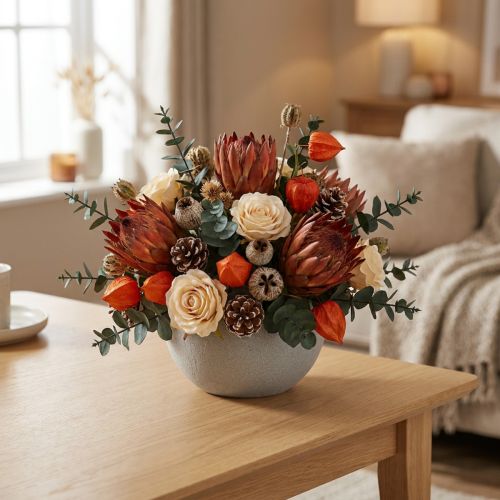 Boule en mousse florale à sec enfichable gris Ø16cm 2 pcs | Floristik24.be