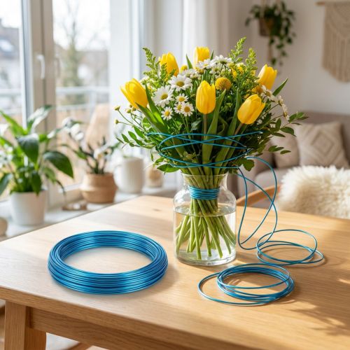 Fil d'aluminium pour loisirs créatifs et décoration | Floristik24.be