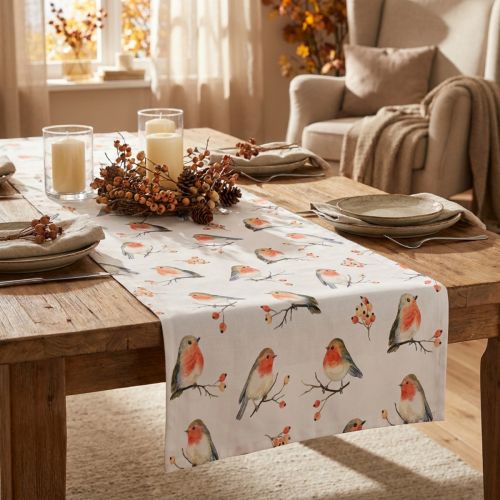 Chemin de table automne chemin de table robin 40x150cm | Floristik24.be