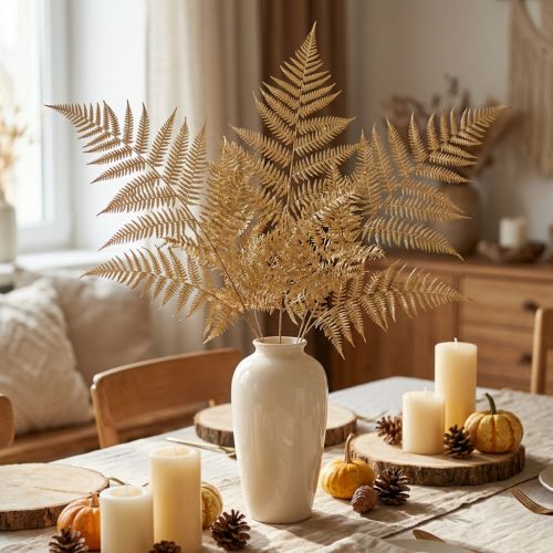 Fleurs séchées fougère décorative feuilles de fougère séchées 70cm 10 pcs | Floristik24.be