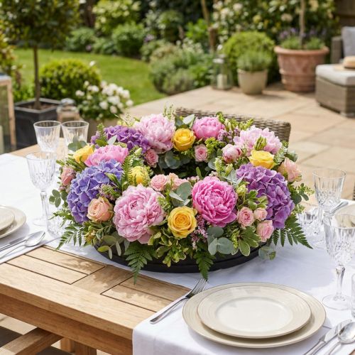 Bague mousse florale avec socle noir H3,5cm Ø17cm 2 pcs | Floristik24.be