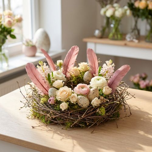 Plumes décoratives pour travaux manuels, plumes d'oiseaux véritables vieux rose, 20g | Floristik24.be