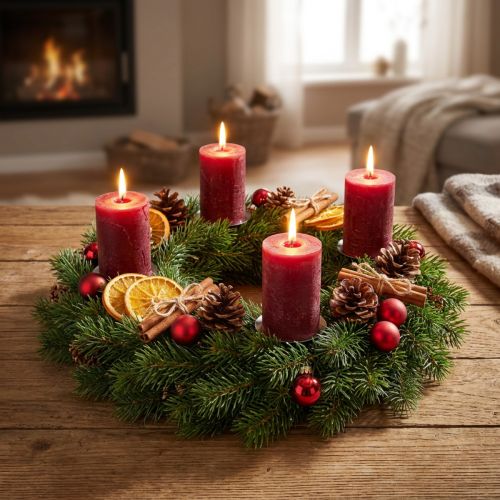 Couronne florale en mousse grise H3cm Ø20cm 6 pcs | Floristik24.be