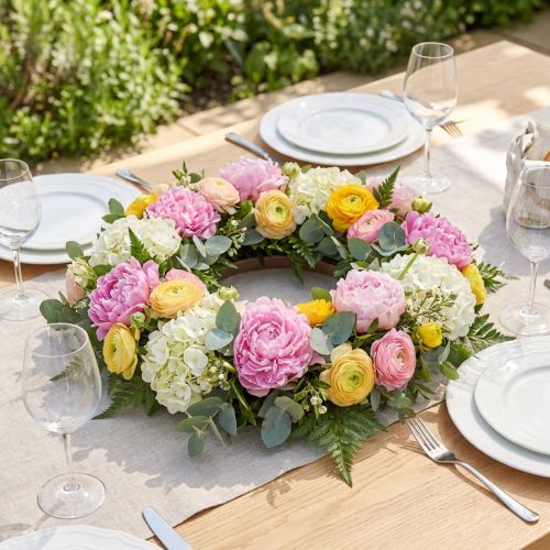 Anneau en mousse florale OASIS® Renewal® Biolit® 45 cm (2 pièces) | Floristik24.be