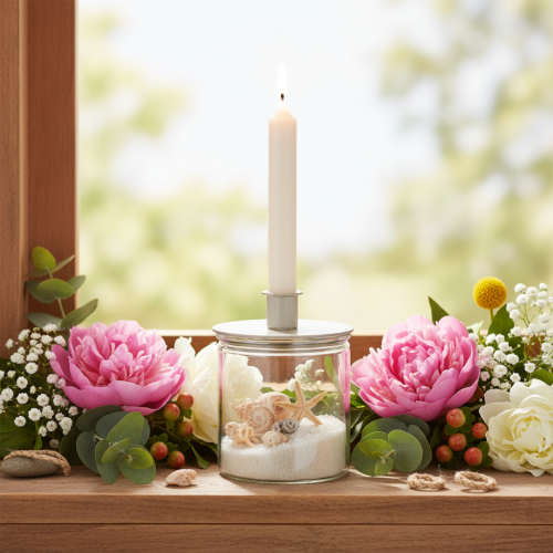Vase cylindrique en verre transparent et polyvalent, 10 cm, lot de 3. | Floristik24.be