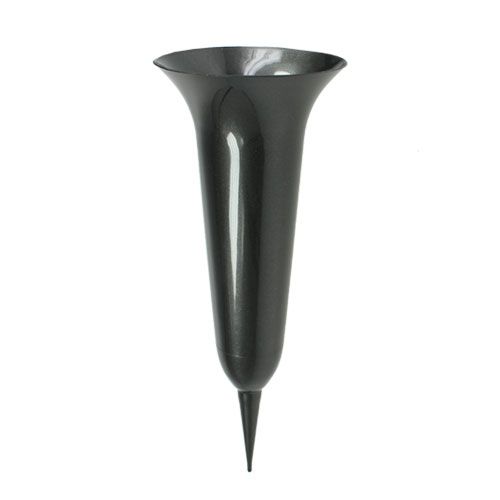 Article Vase funéraire anthracite 40cm