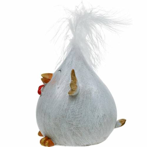Floristik24 Funny Chick Décoration de printemps Décoration de table de Pâques Poulet décoratif 13cm